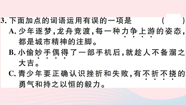 八年级上语文课件安徽专版第四单元15白杨礼赞习题课件新人教版_人教版（2016部编版）04