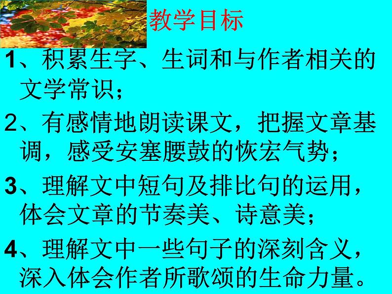 八年级下册语文课件《安塞腰鼓》  人教版（2016部编版） (6)第3页