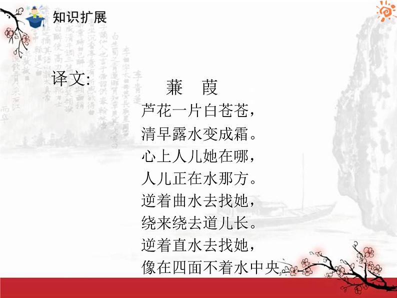 八年级下册语文课件《诗经二首 蒹葭》  人教版（2016部编版） (6)06