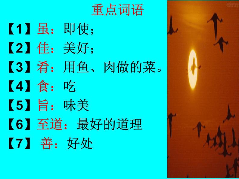 八年级下册语文课件《礼记二则 虽有嘉肴》 人教版（2016部编版） (8)第6页