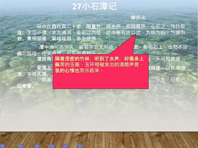 八年级下册语文课件《小石潭记》  人教版（2016部编版） (3)第6页