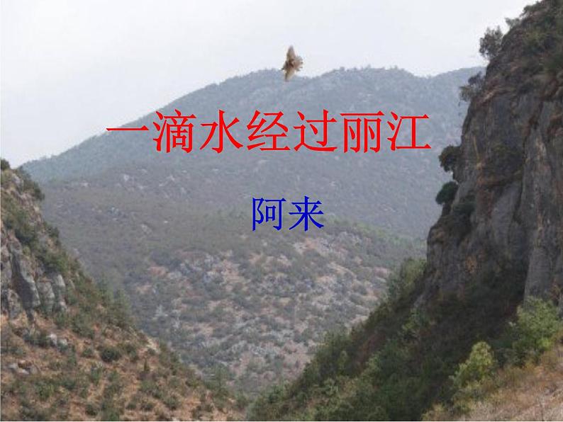 八年级下册语文课件《一滴水经过丽江》  人教版（2016部编版）第4页
