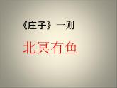 八年级下册语文课件《庄子二则 北冥有鱼》  人教版（2016部编版） (2)