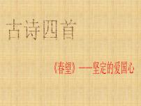 初中苏教版春望公开课课件ppt