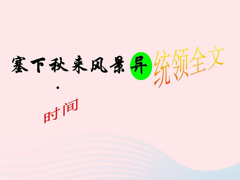 八年级语文上册第六单元第25课《诗词五首》渔家傲课件（新版）语文版第4页