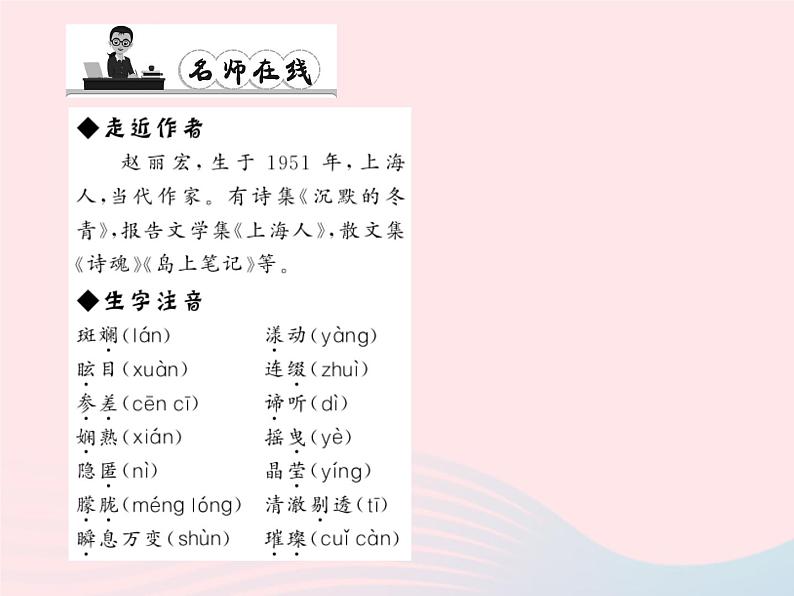 八年级语文上册第一单元2周庄水韵习题课件（新版）语文版第2页