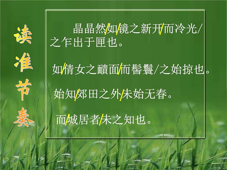 八年级上语文课件满井游记 (14)_鲁教版第6页