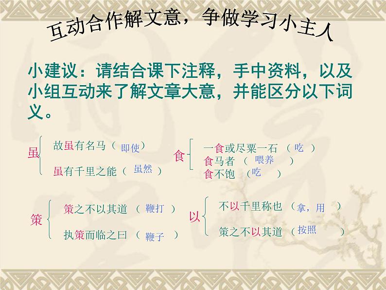 八年级上语文课件马  说 (16)_鲁教版第6页