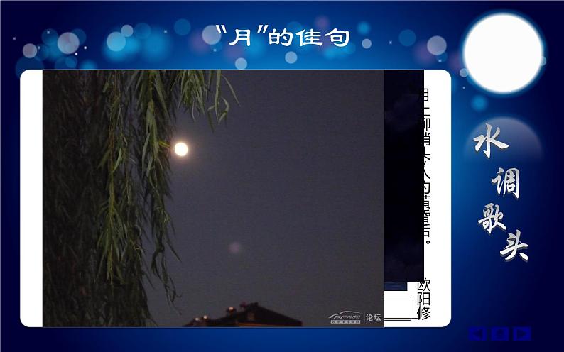 八年级上语文课件诗词曲五首  明月几时有 (16)_鲁教版第3页