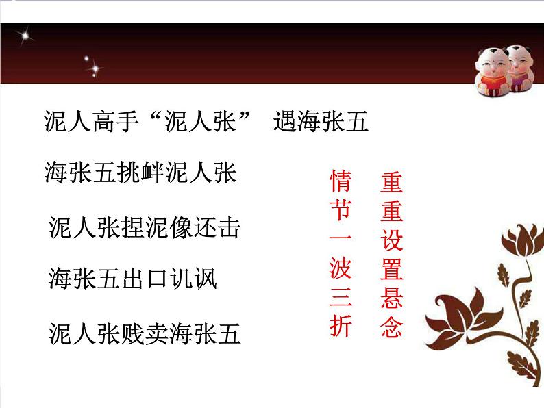 八年级上语文课件世俗奇人  泥人张 (10)_鲁教版第3页