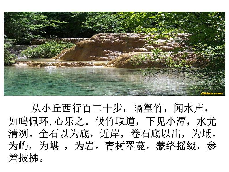 八年级上语文课件小石潭记 (18)_鲁教版第5页