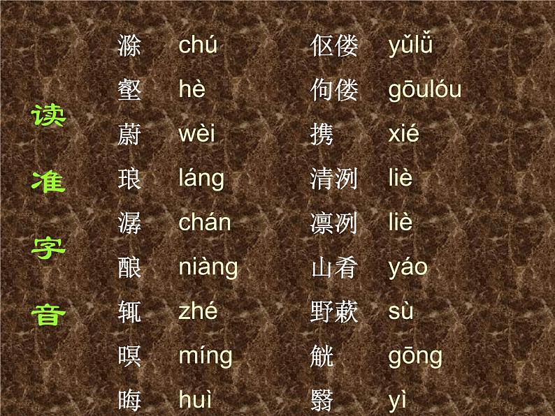 八年级上语文课件醉翁亭记 (7)_鲁教版第6页