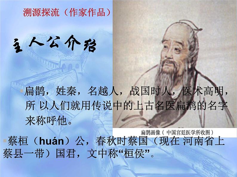 八年级下语文课件扁鹊见蔡桓公 (3)_鲁教版第4页