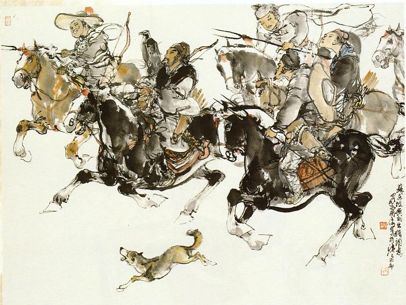 八年级下语文课件词五首  江城子  密州出猎 (33)_鲁教版第1页