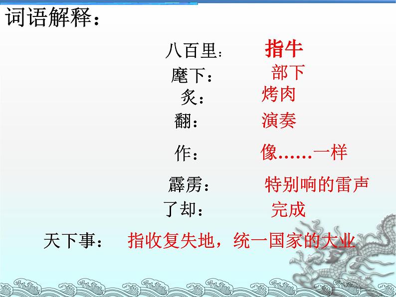 八年级下语文课件词五首 破阵子 (18)_鲁教版第7页