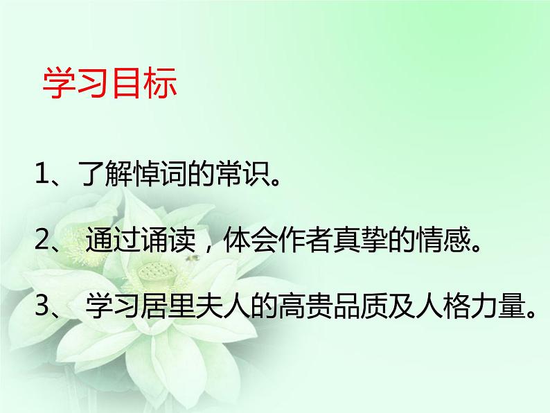 八年级下语文课件悼念玛丽·居里 (12)_鲁教版第4页