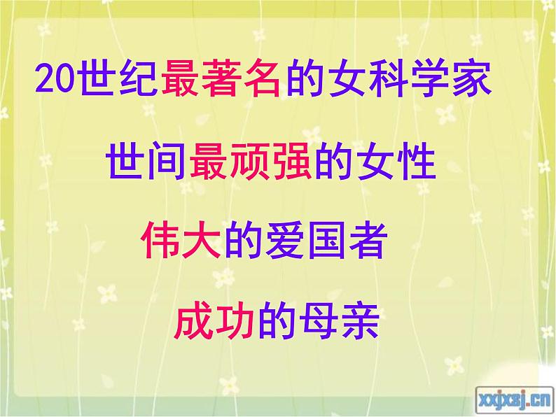 八年级下语文课件悼念玛丽·居里 (16)_鲁教版第1页