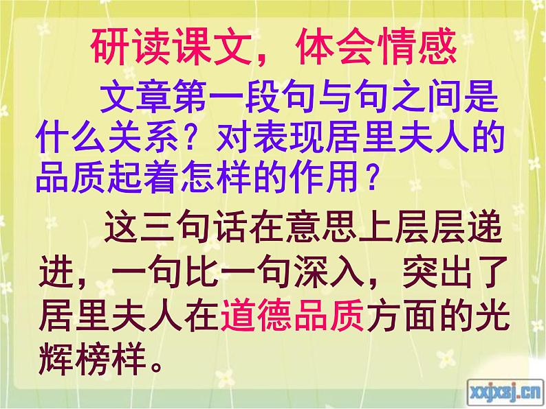 八年级下语文课件悼念玛丽·居里 (16)_鲁教版第5页