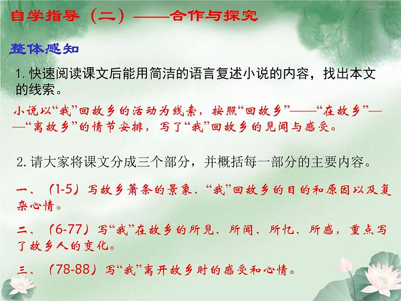八年级下语文课件故乡 (7)_鲁教版第6页