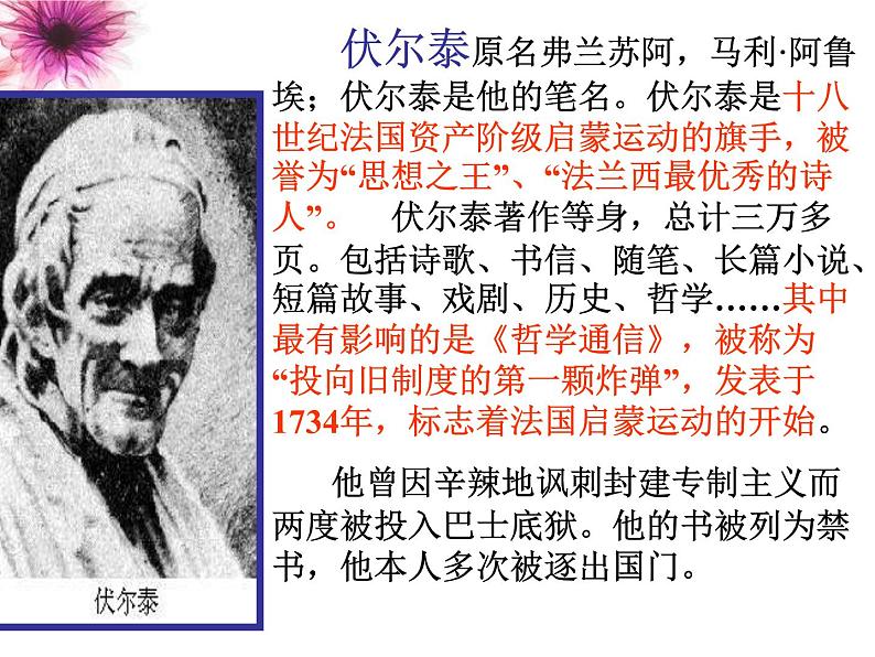 八年级下语文课件纪念伏尔泰逝世一百周年的演说 (17)_鲁教版02