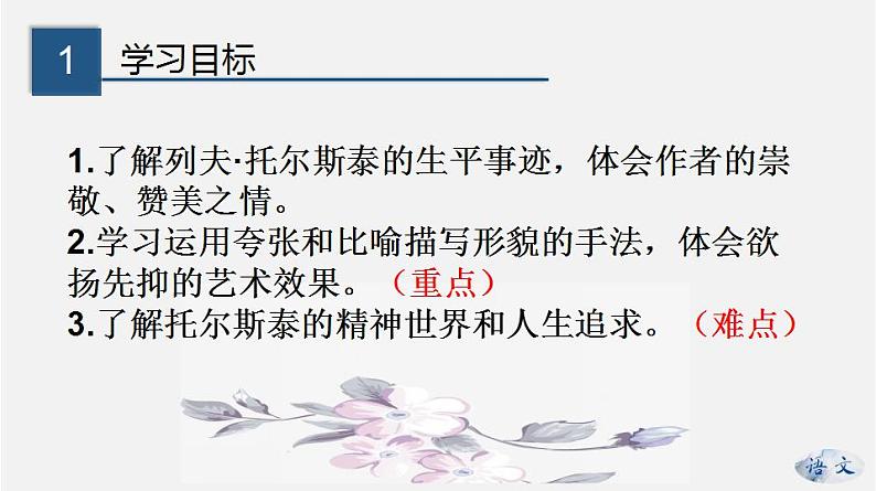 专题08 《列夫·托尔斯泰》同步课件-2020-2021学年八年级语文上册同步轻松备课系列精品第5页