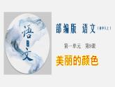 专题09 《美丽的颜色》同步课件-2020-2021学年八年级语文上册同步轻松备课系列精品（部编版）