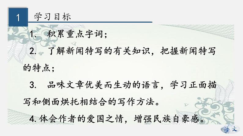 专题03 《“飞天”凌空——跳水姑娘吕伟夺魁记》同步课件-2020-2021学年八年级语文上册同步轻松备课系列精品（部编版）04