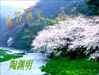 初中人教部编版第三单元9 桃花源记一等奖课件ppt