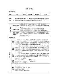 人教部编版八年级下册第六单元23* 马说教学设计