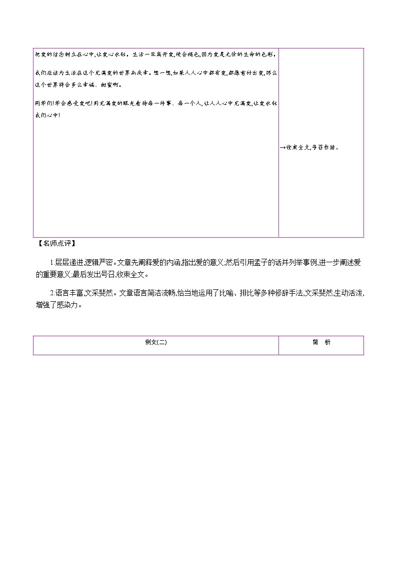 部编版语文八年级下册 第四单元任务二　撰写演讲稿 课时作业 (含答案) 练习02