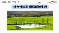 初中语文人教部编版八年级下册综合性学习 倡导低碳生活获奖课件ppt