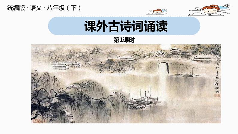 部编版八年级语文下册 第6单元 《课外古诗词诵读》(PPT课件+素材）01