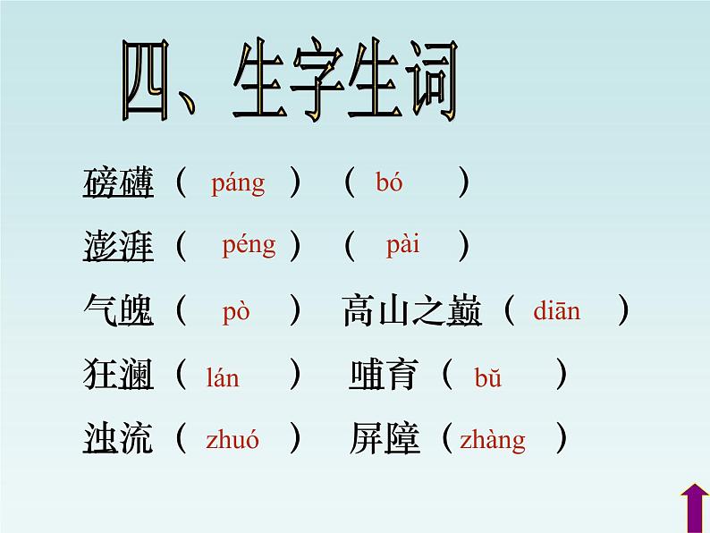 人教部编版七年级语文下册课件第5课黄河颂（25张PPT）第6页