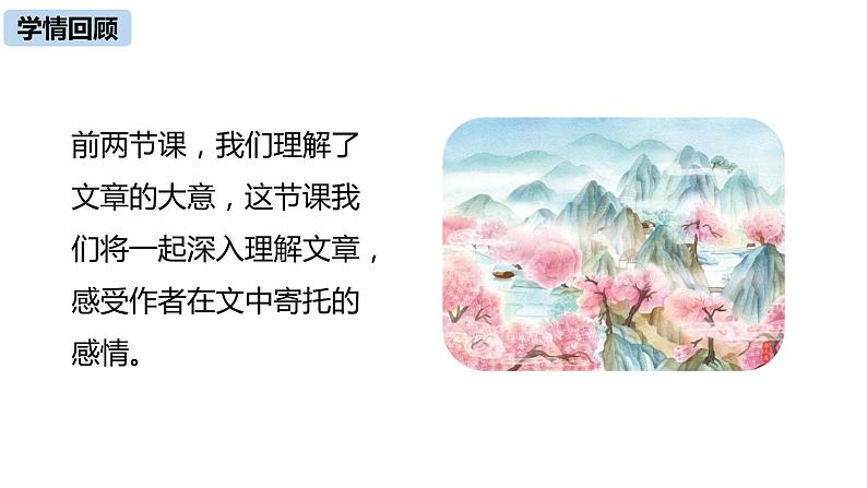 语文八（下）第3单元 9《桃花源记》第3课时第4页