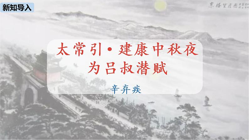 人教部编版九年级语文下 3.5 课外古诗词诵读（PPT课件+素材）03