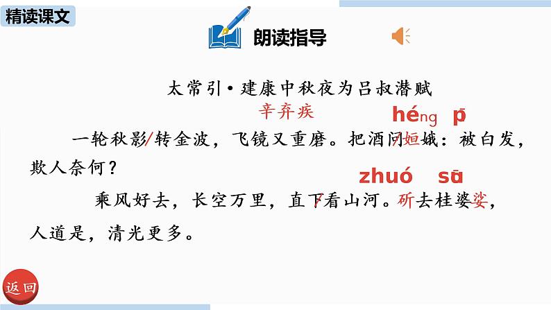 人教部编版九年级语文下 3.5 课外古诗词诵读（PPT课件+素材）07
