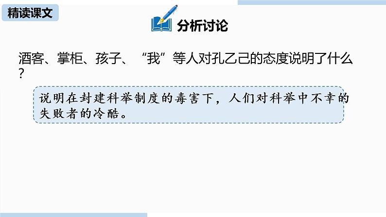 人教部编版九年级语文下 2.1 孔乙己（PPT课件+素材）06