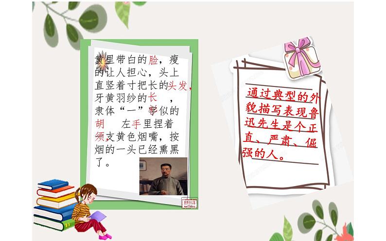 写出人物的精神 教师用课件第6页