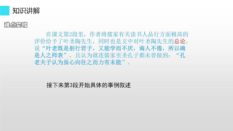 《叶圣陶先生二三事》创新优课设计 课件04