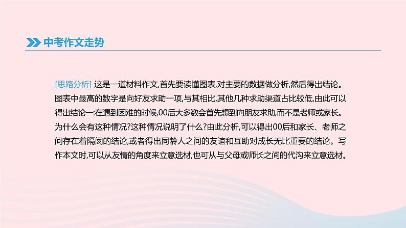 浙江省2019年中考语文总复习第五部分写作专题16中考作文评析课件新人教版2019012234303