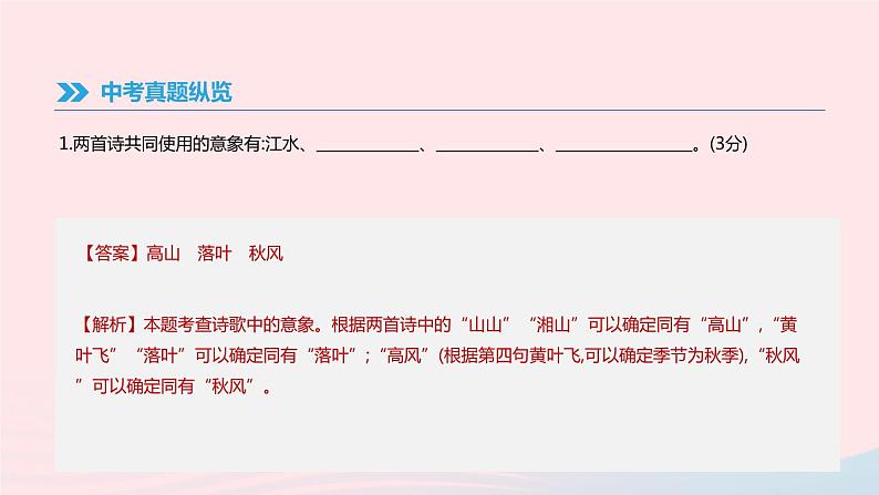 2019年中考语文专题复习三古诗文与文言文专题8古诗词曲鉴赏课件20190218396第5页