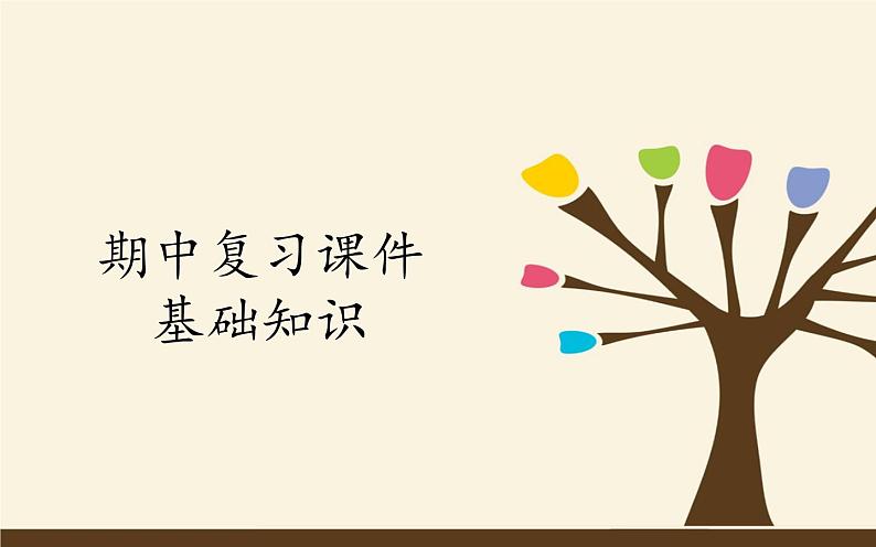 八下语文期末复习课件：基础知识01