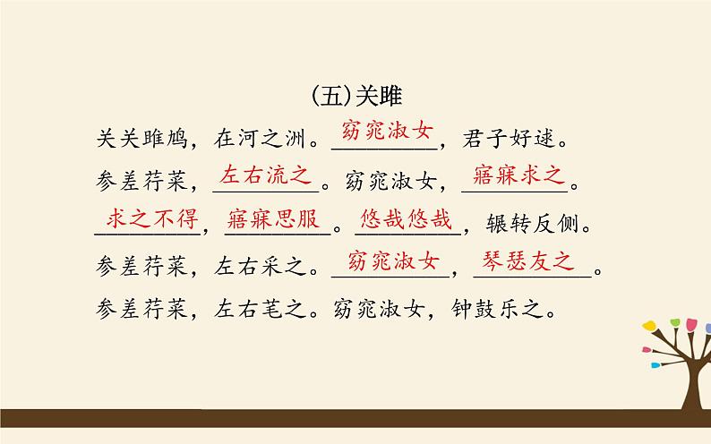 八下语文期末复习：古诗文默写 课件06