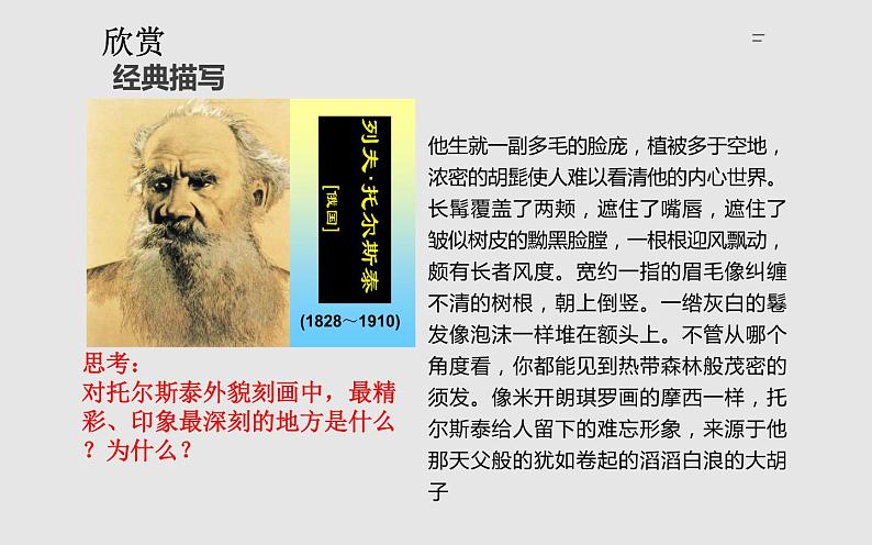 抓住细节描写之肖像描写 课件04