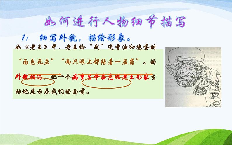 抓住细节—人物细节描写教学课件08