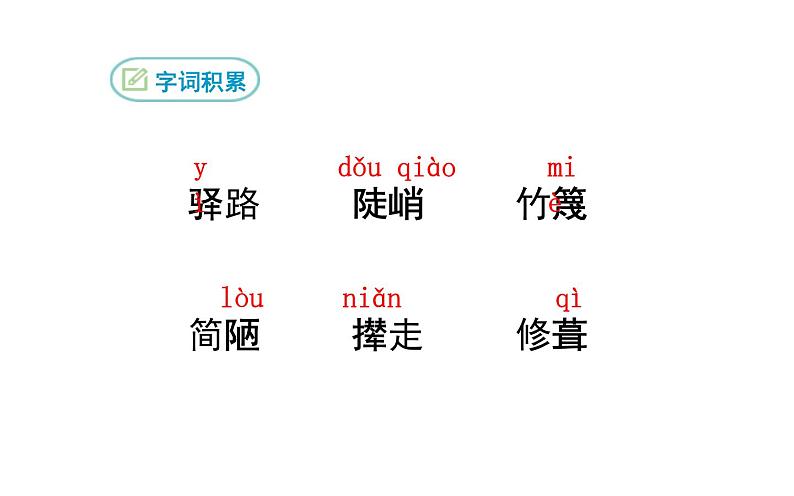 《驿路梨花》教学用课件第6页