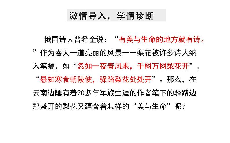 《驿路梨花》公开课教学课件第3页