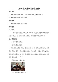 初中语文人教部编版七年级下册第五单元写作 文从字顺精品教学设计