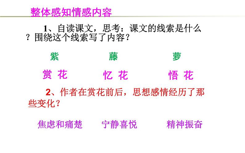 《紫藤萝瀑布》优质课上课课件第8页