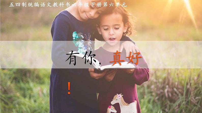 写作：有你，真好创优公开课一等奖课件01